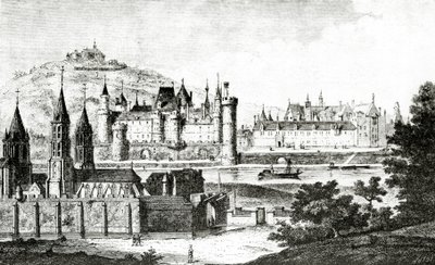 View of Saint-Germain-des-Pres and of the Pre-aux-Clercs during the Reign of Charles V, from 